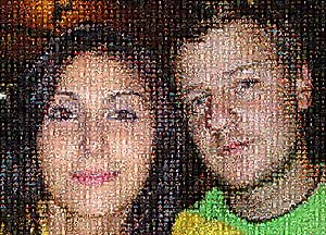 Regalo: Un  En una lámina enmarcada en aluminio para alguien de Alcorcon