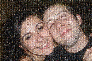 Regalo: Un  En una lámina enmarcada en aluminio para alguien de Ourense