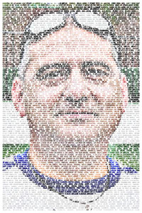 Regalo: Un  En un lienzo y enmarcado en aluminio para alguien de Marbella