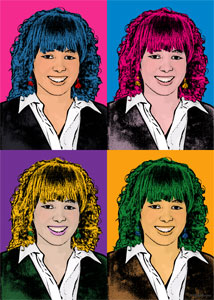 Regalo: Un  En un lienzo y enmarcado en aluminio para alguien de Vilanova i la Geltru