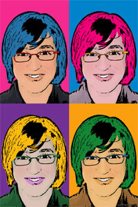 Regalo: Un  Impreso en un lienzo con un bastidor para alguien de EL mOLAR