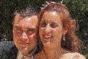 Regalo: Un  En una lámina enmarcada en aluminio para alguien de RIUDELLOTS DE LA SELVA