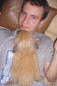 Regalo: Un  En una lámina enmarcada en aluminio para alguien de A Coruña