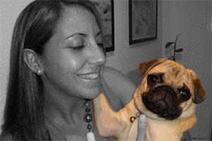 Regalo: Un Coloreado Impreso en un lienzo con un bastidor para alguien de Alcorcón