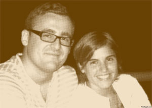 Regalo: Un Puntos Impreso en un lienzo con un bastidor para alguien de Badalona