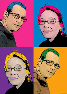 Regalo: Un  Impreso en un lienzo con un bastidor para alguien de Cuenca