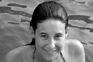 Regalo: Un Blanco y Negro Impreso en un lienzo con un bastidor para alguien de MADRID