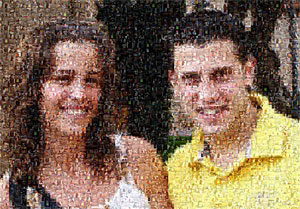 Regalo: Un  Impreso en un lienzo con un bastidor para alguien de Viladrau