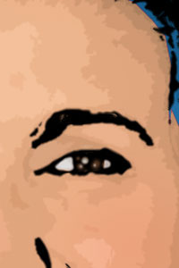 Detalle de la foto procesada