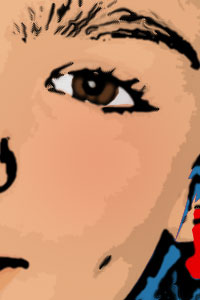 Detalle de la foto procesada