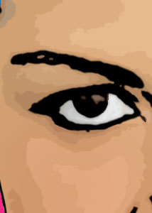 Detalle de la foto procesada