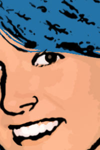 Detalle de la foto procesada