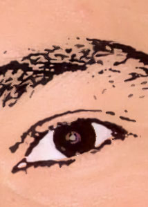 Detalle de la foto procesada