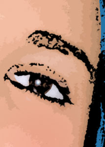 Detalle de la foto procesada