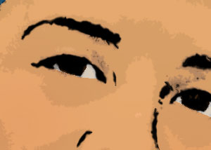 Detalle de la foto procesada