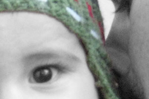 Detalle de la foto procesada