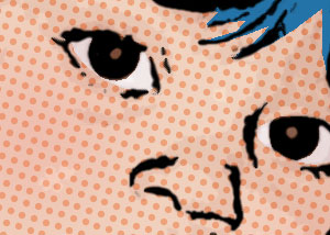 Detalle de la foto procesada