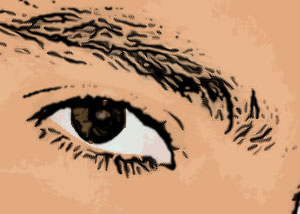 Detalle de la foto procesada