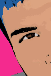 Detalle de la foto procesada