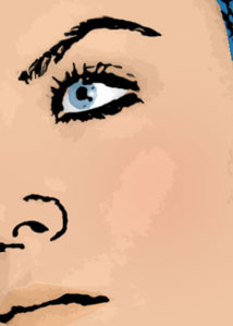 Detalle de la foto procesada