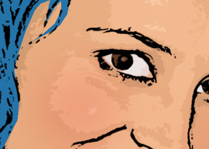 Detalle de la foto procesada