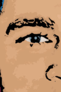 Detalle de la foto procesada