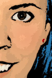 Detalle de la foto procesada