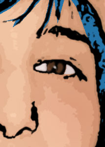 Detalle de la foto procesada