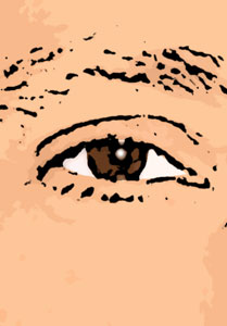 Detalle de la foto procesada