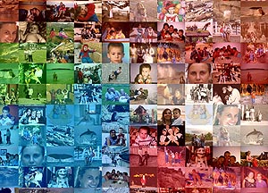 Detalle de la foto procesada