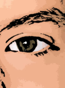 Detalle de la foto procesada