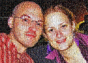 Regalo: Un  Impreso en un lienzo con un bastidor para alguien de Benidorm