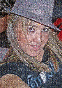 Regalo: Un  En una lámina enmarcada en aluminio para alguien de HELLIN