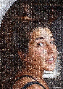 Regalo: Un  En una lámina enmarcada en aluminio para alguien de Portugalete