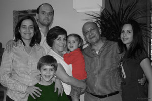 Regalo: Un Coloreado Impreso en un lienzo con un bastidor para alguien de Madrid