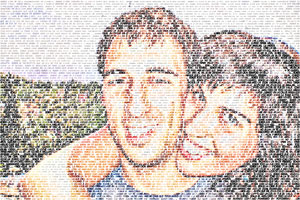 Regalo: Un  Impreso en un lienzo con un bastidor para alguien de Aranda de Duero