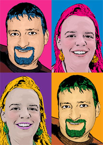 Regalo: Un  Impreso en un lienzo con un bastidor para alguien de ASPE