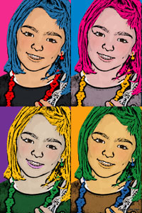 Regalo: Un  Impreso en papel brillo para alguien de lekeitio