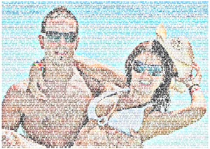 Regalo: Un  En una lámina enmarcada en aluminio para alguien de Aviles