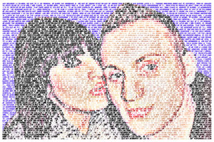 Regalo: Un  Impreso en un lienzo con un bastidor para alguien de tortosa