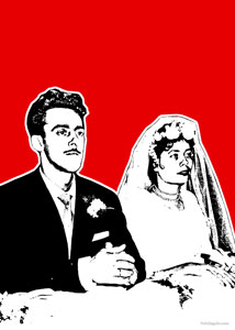 Regalo: Un Stencil Impreso en un lienzo para alguien de Madrid