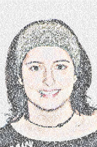 Regalo: Un FotoTexto Impreso en un lienzo con un bastidor para alguien de Barcelona