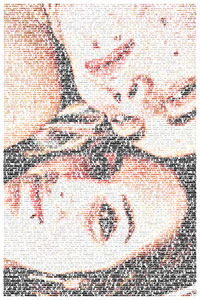 Regalo: Un  En una lámina enmarcada en aluminio para alguien de lleida