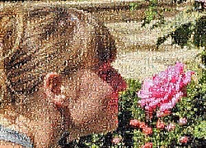 Regalo: Un  En un lienzo y enmarcado en aluminio para alguien de Palamos