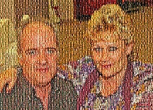 Regalo: Un  En un lienzo y enmarcado en aluminio para alguien de Agramunt