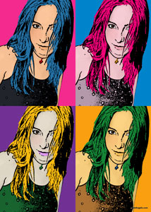 Regalo: Un  Impreso en papel brillo para alguien de Lleida