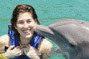 Regalo: Un  En una lámina enmarcada en aluminio para alguien de cadiz