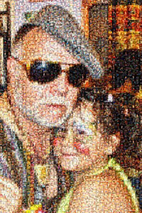 Regalo: Un  En una lámina enmarcada en aluminio para alguien de MANRESA