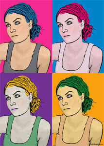 Regalo: Un  Impreso en un lienzo con un bastidor para alguien de Tarragona