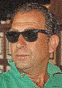 Regalo: Un  En una lámina enmarcada en aluminio para alguien de Bilbao